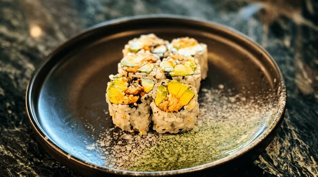 Eel Avocado Roll.