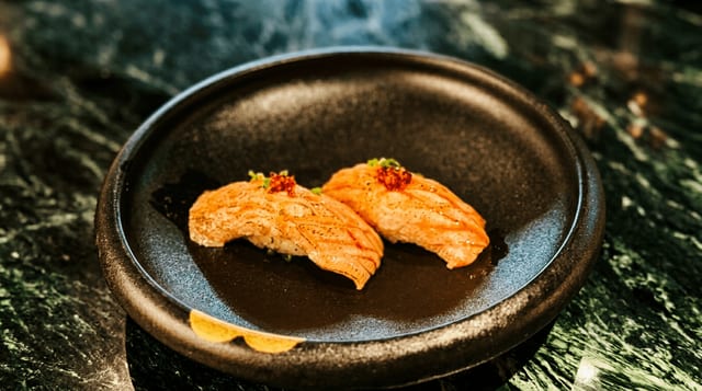 Aburi Salmon Belly.