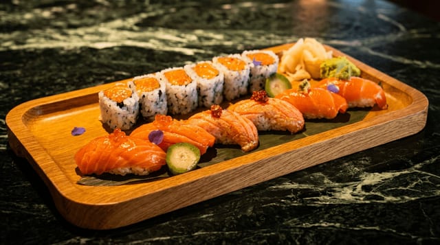 Salmon | Tuna Flight.