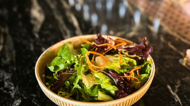 Organic Garden Salad.